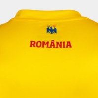 Tricou suporteri cu echipa de fotbal a Romaniei maneca scurta galben Joma