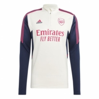 Bluza de trening adidas Arsenal Condivo 22 2022 2023 pentru adulti alb bleumarin