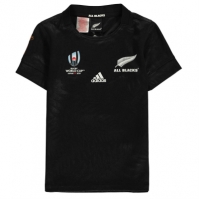 adidas Y3 New Zealand RWC 2019 Shirt pentru copii negru