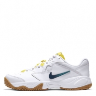 Adidasi de Tenis Nike Lite 2 Hard Court pentru femei alb albastru galben