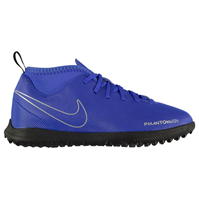 Adidasi Gazon Sintetic Nike Phantom Vision Club DF pentru copii albastru negru argintiu