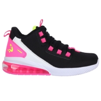 Adidasi pentru baschet SHAQ Analog pentru copii negru alb roz