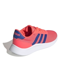 Adidasi sport adidas Lite Racer 2 pentru fetite roz alb albastru