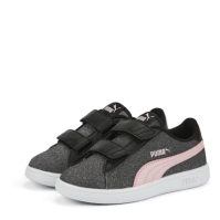 Adidasi sport Puma v2 Glitz Glam pentru copii negru roz