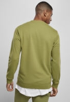 Bluza basic maneca lunga terry verde Urban Classics