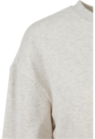 Bluza cu guler rotund supradimensionat Color pentru Femei gri deschis Urban Classics