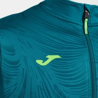 Bluza de trening Joma Challenge cu fermoar verde