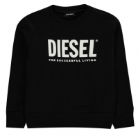 Bluza de trening Diesel Core Logo negru