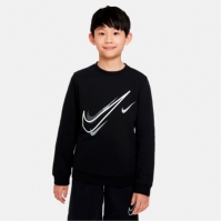 Bluza sport Nike SOS pentru baietei negru