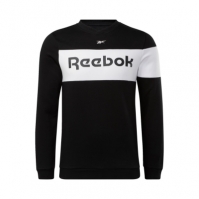 Bluze Bluze cu guler rotund Reebok antrenament Essentials male negru
