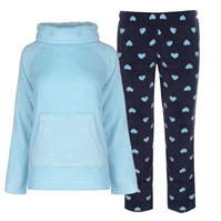 Bluze Pijamale Miso Cowl pentru Femei bleumarin hearts