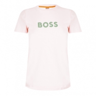 Tricou Boss Boss Elogo pentru femei bright roz