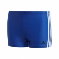 Boxeri adidas 3S Swim Bb99 albastru alb