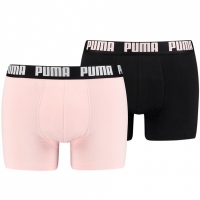 Boxeri Puma Basic 2P roz, negru 906823 53 pentru Barbati