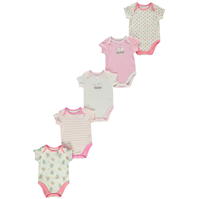 Crafted Mini 5 . Bodysuits pentru fete pentru Bebelusi roz ph1