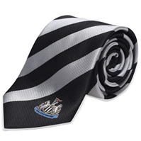 Cravata cu dungi NUFC pentru Barbati negru gri