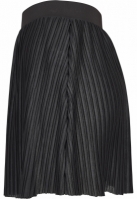 Fusta mini plisata Jersey pentru Femei negru Urban Classics