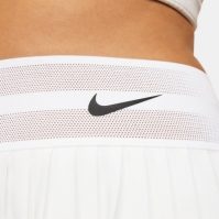 Fusta Nike Court Dri-FIT Slam High-Rise pentru femei alb negru
