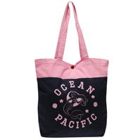 Geanta Ocean Pacific Print Tote pentru Femei bleumarin roz