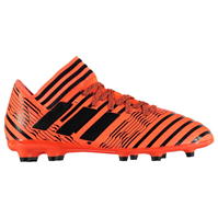 Ghete de fotbal adidas Nemeziz 17.3 FG pentru copii portocaliu negru