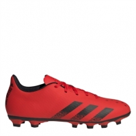 Ghete de fotbal adidas Predator .4 FG rosu