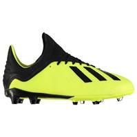 Ghete de fotbal adidas X 18.1 FG pentru Copii galben negru