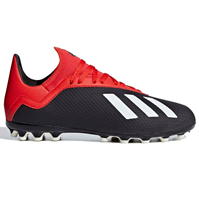 Ghete de fotbal adidas X 18.3 AG pentru copii negru alb rosu