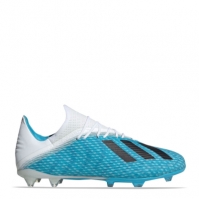 Ghete de fotbal adidas X 19.2 Firm Ground albastru negru