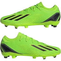 Ghete fotbal sala adidas X Speedportal.3 Firm Ground fotbal verde negru galben