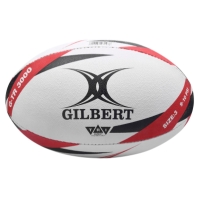 Gilbert GTR3000 Rugby Balls 30 . rosu