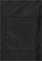 Jacheta cu captuseala nailon Shirt negru Urban Classics