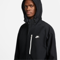 Jacheta Nike Storm-FIT Light Shell cu gluga pentru Barbati negru alb