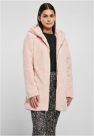 Jacheta pufoasa Sherpa pentru Femei roz Urban Classics