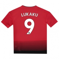 Tricou Acasa adidas Manchester United Romelu Lukaku 2018 2019 pentru copii rosu