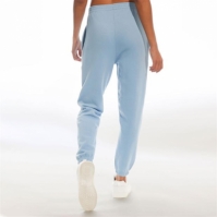 Pantaloni sport Light and Shade cu talie inalta cu mansete pentru Femei albastru
