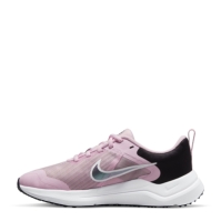 Nike Downshifter 12 Shoes pentru fetite roz gri negru