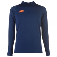Nike Squad Drill Top pentru Barbati bleumarin portocaliu