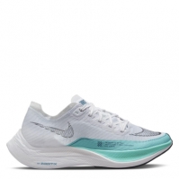 Nike ZoomX Vaporfly Next% 2 Racing Shoe pentru femei alb bleu