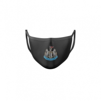 NUFC Crest Facemask negru