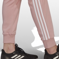 Pantaloni adidas 3-Stripes Slim pentru femei deschis roz