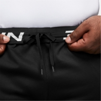 Pantaloni antrenament sport Nike Therma-FIT conici pentru Barbati negru alb