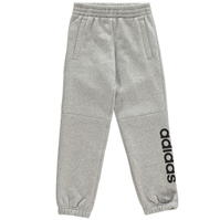 Pantaloni caldurosi adidas Linear Logo pentru baietei gri negru