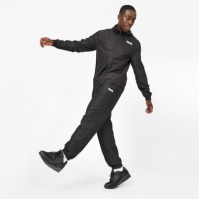 Pantaloni jogging Lonsdale Essential CH Woven pentru Barbati negru