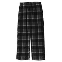 Pantaloni pijama Gelert Soft Plaid pentru Barbati gri carbune negru