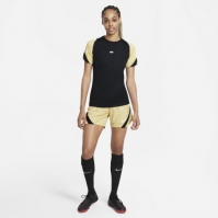 Pantaloni scurti Nike Dri-FIT Strike tricot Soccer pentru femei auriu negru