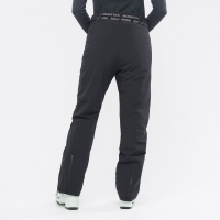 Pantaloni Ski Femei Salomon S/MAX WARM PANTS W Negru