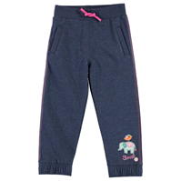 Pantaloni sport Crafted Fashion pentru fete pentru Bebelusi denim marl