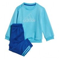 Pantaloni sport fleece adidas Must Haves Logo pentru Copii bright albastru