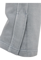 Pantaloni sport Heavy Terry Garment Dye Slit albastru Urban Classics