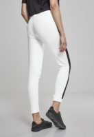 Pantaloni sport Interlock pentru Femei alb negru Urban Classics